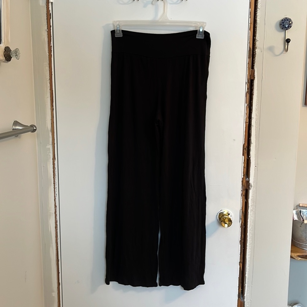 Black Flowy Dress Pants
